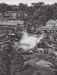 Japan: Kusatsu, Sulphur Springs by Axel von Graefe