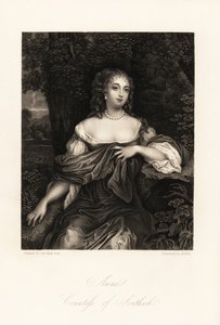 Portrait of Anne Carnegie, Countess of Southesk by B. Holl