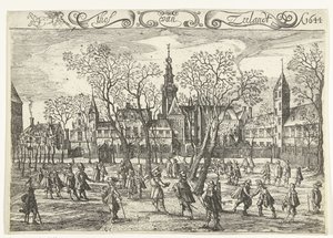 The Court of Zeeland in Middelburg, 1644 by Balthasar Florisz. van Berckenrode