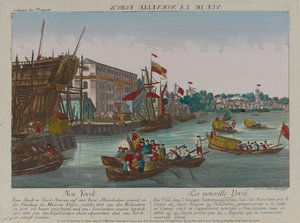 View of New York, circa 1776