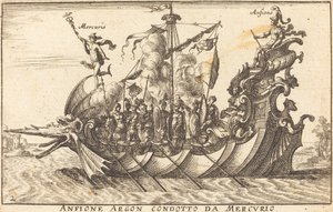 Amphion and Argonaut Led by Mercury