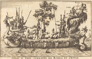 Calai and Zeti Led by Boreas and Orithyia