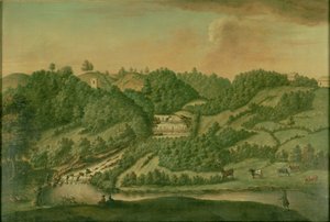 View on the River Skell at Studley Royal