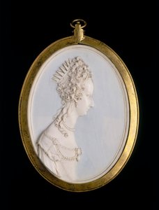 Ivory Medallion with a Portrait of Violante di Baviera