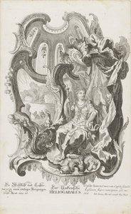 The Unchaste Heliogabalus (title on object) Allegorical Figures (series title)