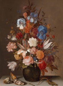 Flower Still Life by Balthasar van der Ast