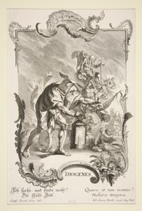 Diogenes by Balthazar Sigismond Setlezky
