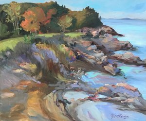 Maine Coast, c.1980-95 by Barbara Cleary