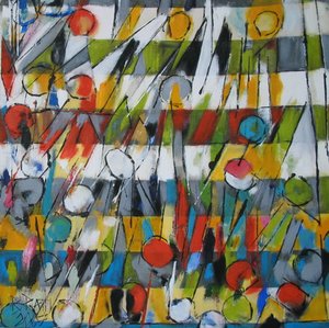 Modern Abstract Shapes by Barbara Piatti