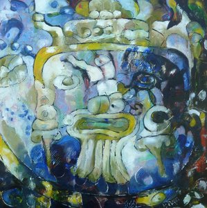 Primal Spirit Mask by Barbara Piatti