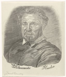 Portrait of Jacob Cornelisz by Barend Johannes Bouwmeester