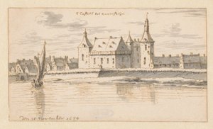 View of the Kasteel van Ravenstein, Noord-Brabant