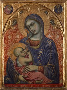 Madonna Breastfeeding Child