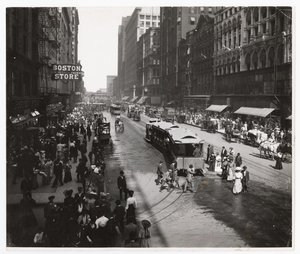 State Street, Chicago, Illinois, USA (c.1905)