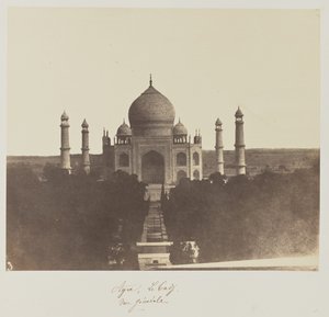 Agra, The Taj, General View by Baron Alexis de La Grange