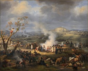 Napoleon with His Troops on the Eve of Battle