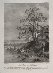 Spanish Campaign: The Mires of Valderas, Province of Leon by Baron Louis Albert Guillain Bacler d
