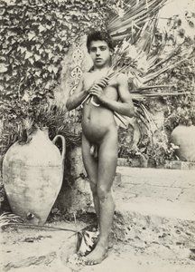 Boy in Garden