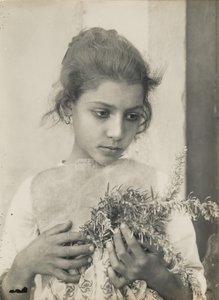 Girl with Rosemary