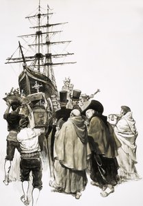 In 1823, the Mary Dear Was Filled with Gold from Peru and Spanish Nobles