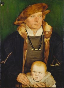 Portrait of Hans Urmiller and his Son