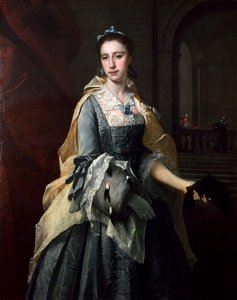 Portrait of Catherine Havers by Barthelemy (attr. to) Du Pan
