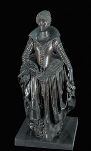 Marie de Medici. Bronze