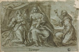 Madonna and Child with Saints Catherine and Dominic