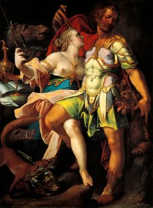 Odysseus and Circe by Bartholomaeus Spranger