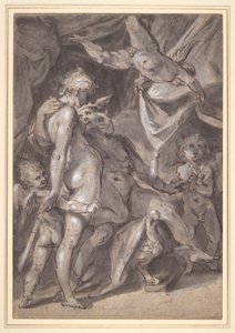 Venus and Mercury by Bartholomaeus Spranger