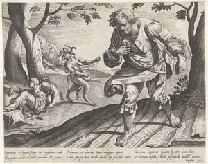 Parable of the Weeds Among the Wheat by Bartholomeus Willemsz. Dolendo (attributed to)