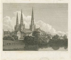 Lichfield Cathedral - South West View