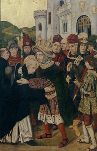 King Ferdinand I of Castile Welcomed Saint Dominic of Silos