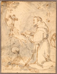 Saint Francis Praying