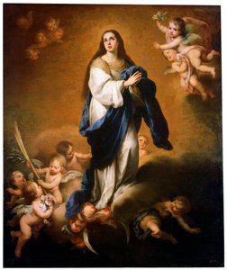 The Assumption of the Blessed Virgin Mary by Bartolomé Esteban Murillo