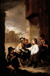 Saint Thomas of Villanueva Dividing His Clothes Among Beggar Boys