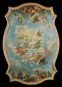 Veneration of the Name of Mary – The Divine Plan for Redemption – Fall of the Angels by Bartolomeo Altomonte
