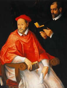 Portrait of a Cardinal and a Priest