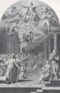 Plate 40: The Division of the Elect from the Reprobate by Bartolomeo Crivellari, Gabriel Söderling