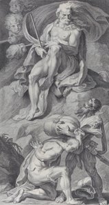 Ulysses Receiving the Winds in a Leather Bag from Aeolus