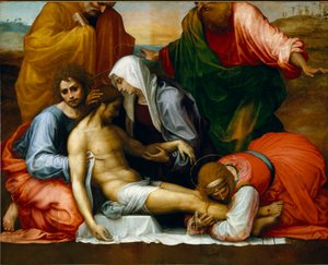 Lamentation over the Dead Christ