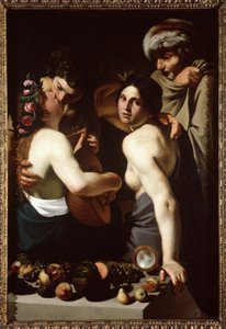 Allegory on the Four Seasons by Bartolomeo Manfredi