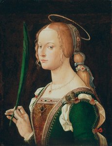 Saint Justina of Padua, 1490s
