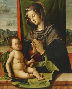 Virgin Adoring the Child by Bartolomeo Montagna