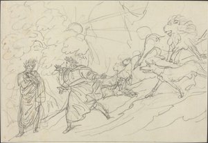 Dante Flees the Wild Beasts and Meets Virgil