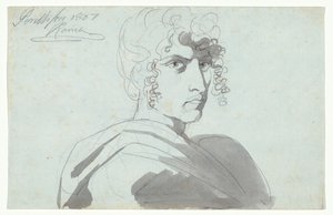 Self-Portrait by Bartolomeo Pinelli