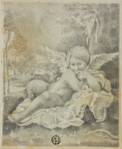 Cupid in a Landscape