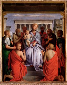 Virgin and Child with Eight Saints