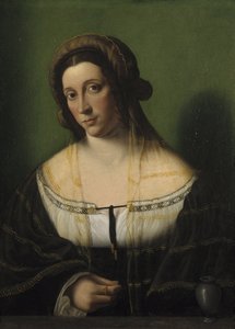 Portrait of a Lady as Mary Magdalene by Bartolomeo Veneto