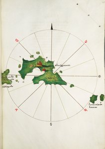 Los Map, c.1480 by Bartolomeo da li Sonetti